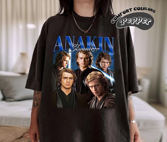 Anakin Skywalker Shirt, Anakin Skywalker Vintage 90s Shirt, Bootleg Shirt, Gift For Woman and Man Unisex T-Shirt
