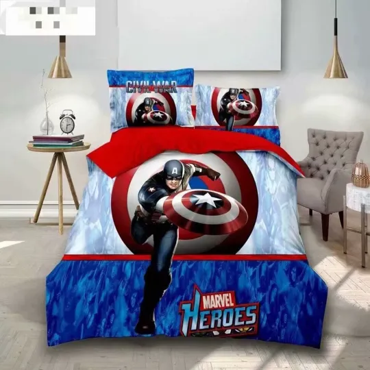 Captain America Bedding Set