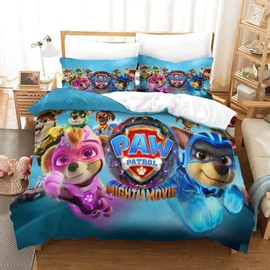 Paw Patrol The Mighty Movie Bedding Set
