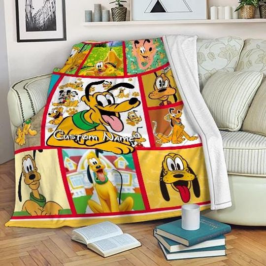 Disney Pluto BlanketPersonalized Disney Pluto BlanketDisney Movie BlanketPluto BlanketPluto BlanketDisney Pluto Blanket
