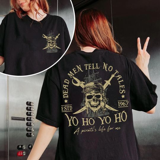 Pirates Of The Caribbean Dead Men Tell No Tales Shirt, Dead Men Tell No Tales Shirt, Caribbean Pirate Shirt
