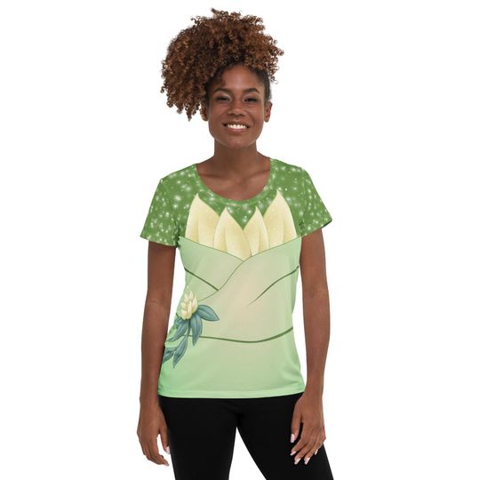 Tiana Inspired Women's Athletic T-shirt