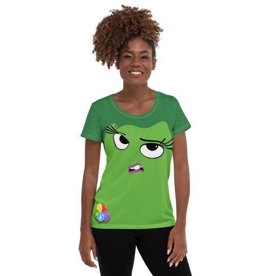 Disgust Inspired Women's Athletic T-shirt