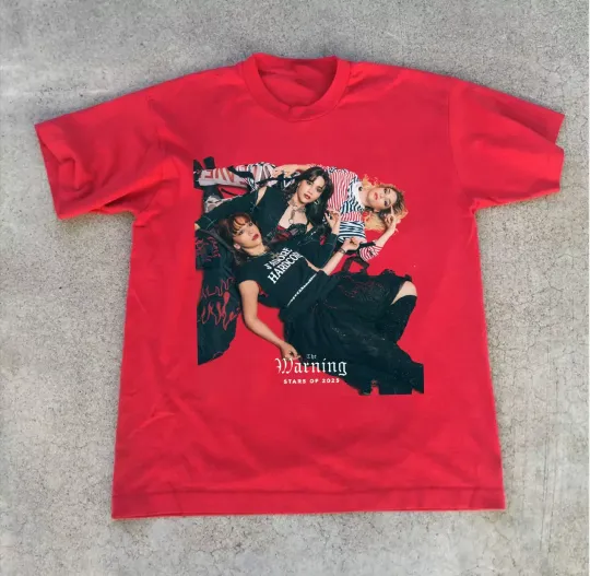 NEW The Warning Band 2025 Member Tour Red All Size T-Shirt