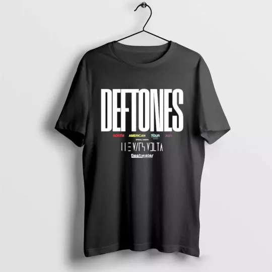 Deftone 2025 North American Tour Gift For Fan T-shirt S to 5XL