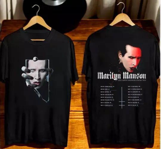 Marilyn Manson North American Spring Tour 2025 Shirt