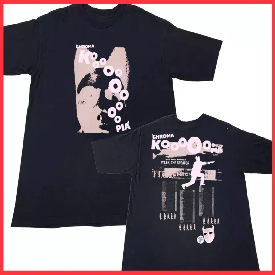 Black Chromakopia 2025 World Tour T Shirt Chromakopia 2025 Fans Gift