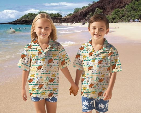 Disney Lion King Hawaiian Shirt, The Lion King Hawaiian Shirt, Hakuna Matata Shirt, Disney Summer Shirt, Lion King Family Shirts