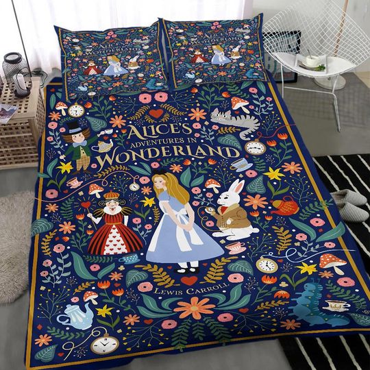 Alice In Wonderland Bedding Set