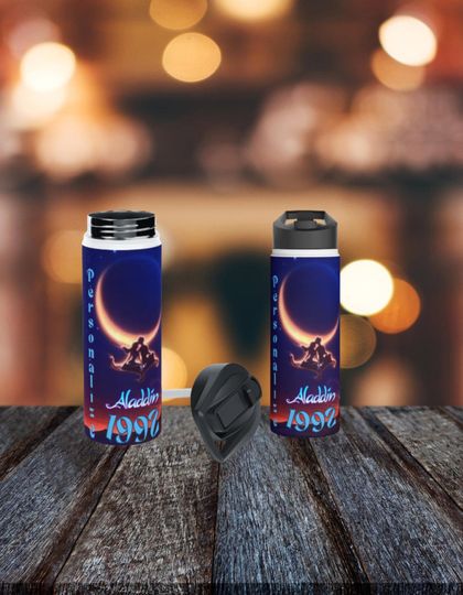 Aladdin Stainless Steel Water Bottles Standard Lid