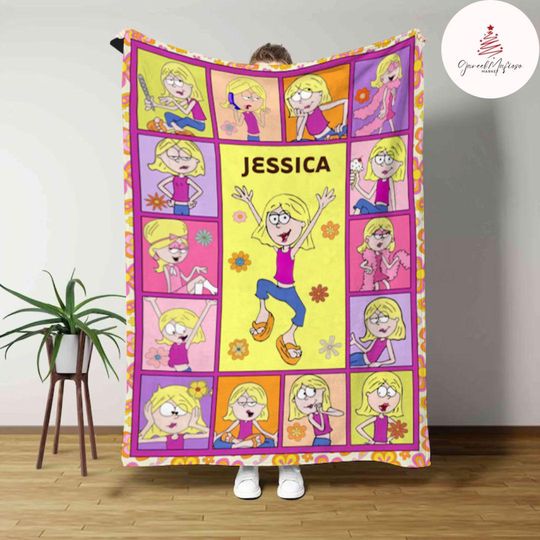 Personalized Disney Lizzie McGuire Blanket, Disney Lizzie McGuire Birthday Girl Blanket, This Is What Dreams Are Made Of Baby Shower Gifts