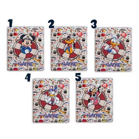 Personalized Disney Cruise All Characters Blanket,Mickey&Friends Birthday Cruise Gift House Decor, Disney Family Cruise Vacation