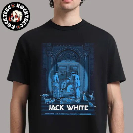 JackWhite 2025 No Name Tour Gig Canada On February 8 2025 Unisex T-Shirt