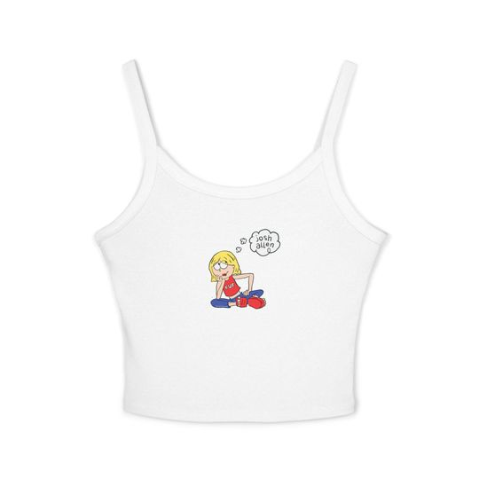 Lizzie McGuire Inspired Buffalo Bills Women's Spaghetti Strap Tank Top, Buffalo Mafia