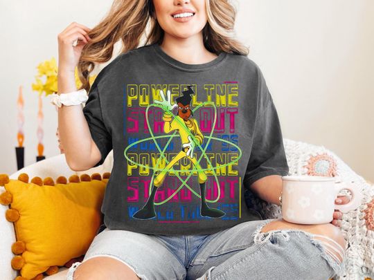 Discover Disney Powerline Legit Stand Out Tour 95 T-shirt, Vintage A Goofy Movie Shirt, Retro 90s, Disneyland Trip Outfits, Birthday Boy Girl
