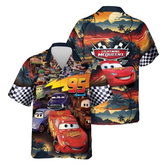 Discover Lightning MC Queen Red, Baseball Hawaii, Lightning Mcqueen Hawaii, Gift for Birthday Gift, Gift For Baseball Fans