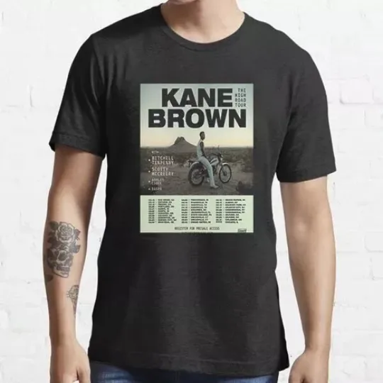 Kane Brown The High Road 2025 Tour Country Music Unisex T-Shirt S-5XL