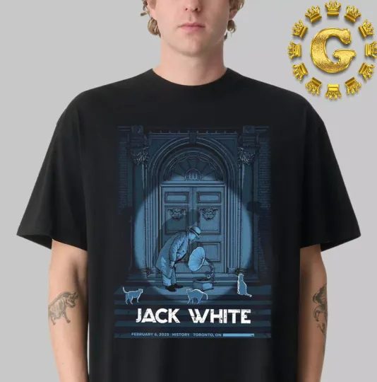 JackWhite Tonight Poster 2025 No Name Tour At History 2025 Unisex T-Shirt
