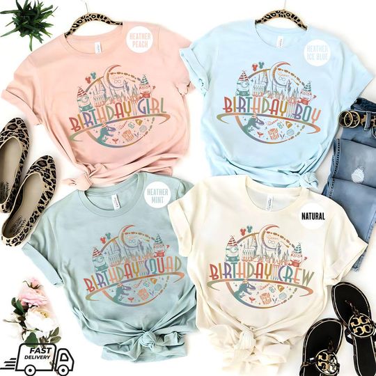 Universal Studios Birthday Shirt, Birthday Squad Tee, Family Birthday Shirts, Universal Trip Family Adventure