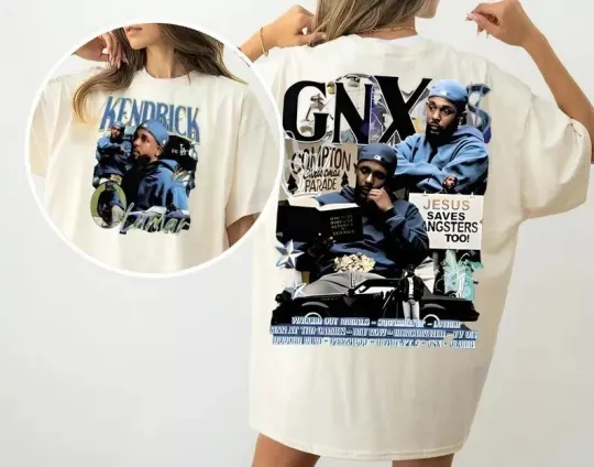 Kendrick Lamar SZA Grand National Tour 2 side T-Shirt, Kendrick Lamar Fan Gift