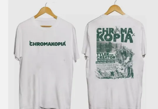 Chromakopia Tyler The Creator 2025 Tour Shirt Gift for Fans All Size