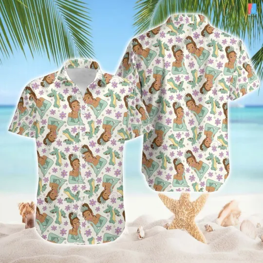 Tiana The Princess And The Frog Hawaiian Shirt