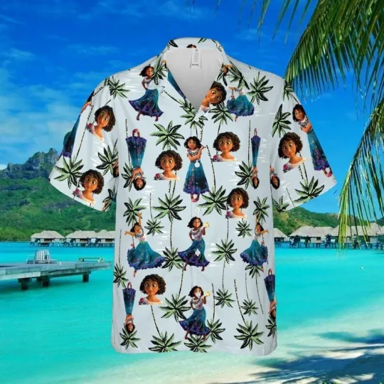 Mirabel Madrigal Encanto Hawaiian Button Down Shirt