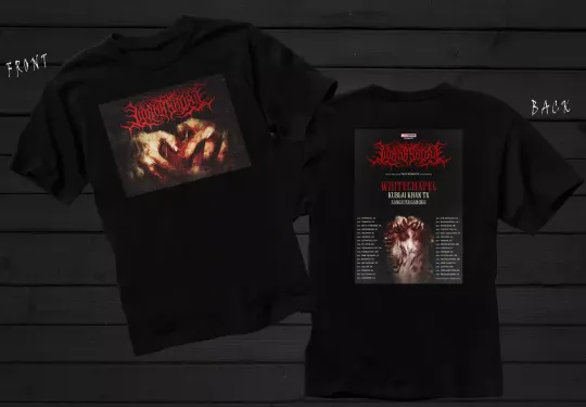 Lorna Shore 2025 Australian Tour T-Shirt Unisex Cotton Tee S-234XL ZL825