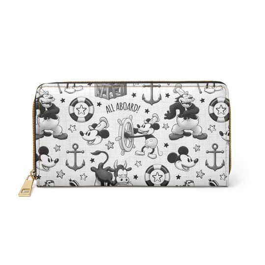 Steamboat Willie Leather Wallet