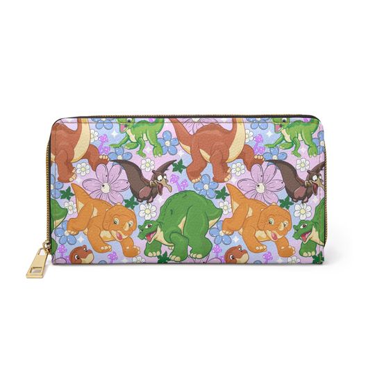 Land Before Time Leather Wallet