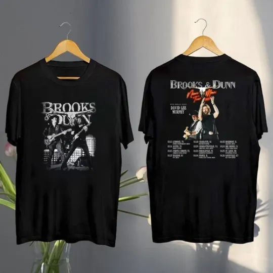 Brooks and Dunn 2025 Tour Shirt, Brooks & Dunn Neon Moon Tour