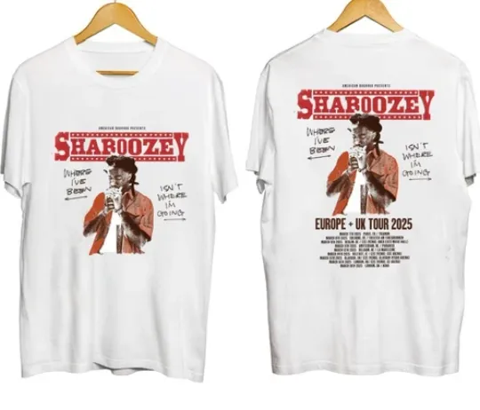Tour 2025 Shaboozey EU And UK Tour 2025 Shirt Great All Size T-shirt