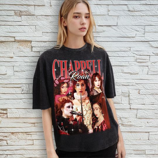 Chappell Roan Vintage T-Shirt, Chappell Roan Bootleg 90's Washed Fans Tee, Good luck babe gift, The Rise and Fall of a Midwest Princess