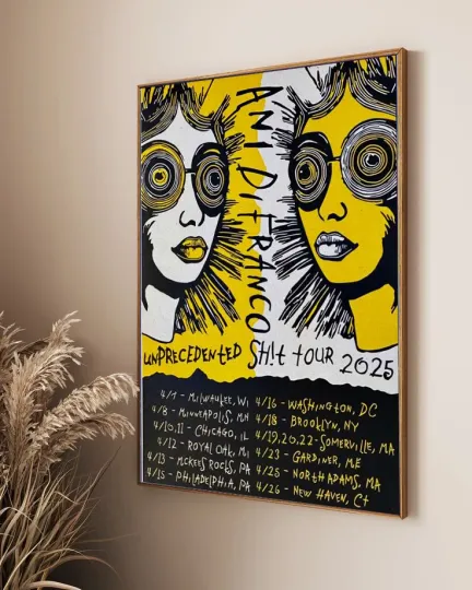 Discover Poster Ani DiFranco Unprecedented Sh!t Tour 2025
