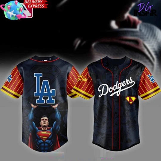 Superman 2025 Baseball Jersey