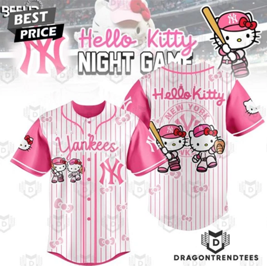 Hello Kitty Baseball Jersey