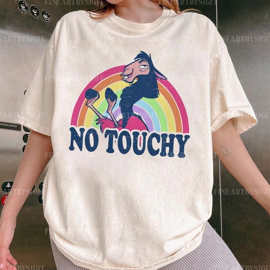 Disney Kuzco Rainbow No Touchy Shirt, Emperor's New Groove T-shirt, LGBT Rainbow, Disney Rainbow, Disney Trip Shirt