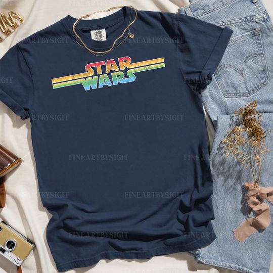 Star Wars Pride Shirt, Star Wars LGBTQ Pride Comfort Colors Shirt, Disney Family Shirt, Magic Kingdom Shirt, Galaxy's Edge Trip Shirt
