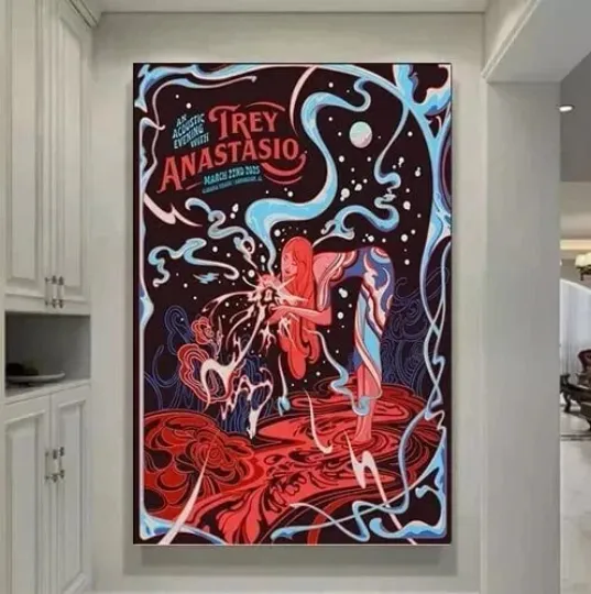 NEW!!! Trey Anastasio Albm Theatre Birmingham, AL Mar 22 2025 Tour Poster