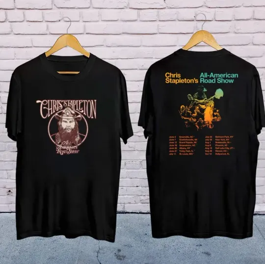 Chris Stapleton Country Music Shirt, Chris Stapleton 2025 All-American Road Tour