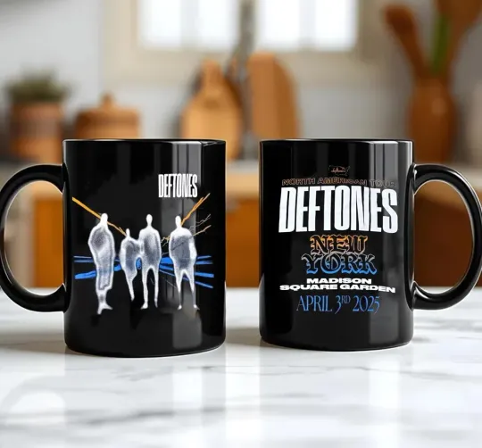 Deftone New York Madison Square Garden Exclusive Tee Tour 2025 Coffee Mug