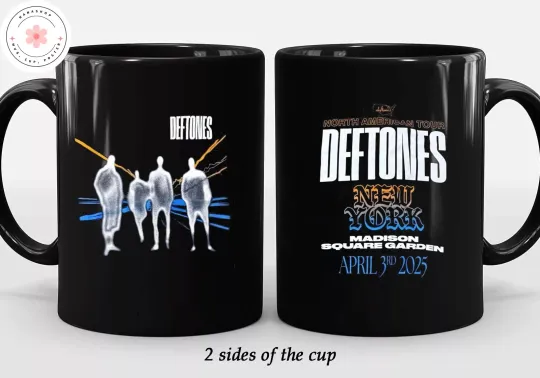 Deftone New York Madison Square Garden Exclusive Tee Tour 2025 Mug