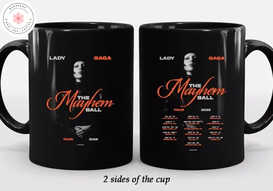 Ld ga The Mayhem Ball Tour 2025 Europe And North America Mug