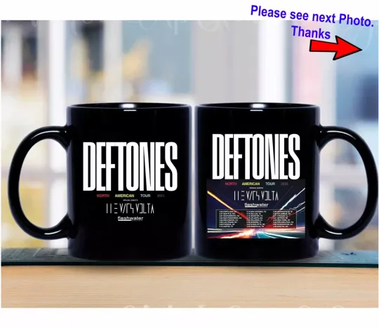 2025 Def-tones North American Tour with The Mars Volta and Fleshwater Coffee Mug
