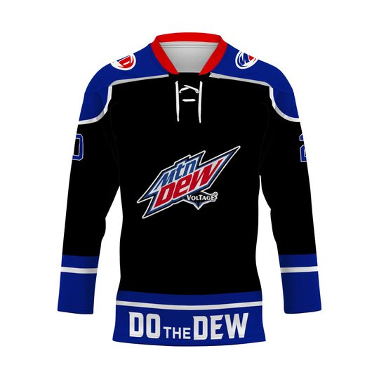 Mountain Dew Voltage Black Hockey Jersey