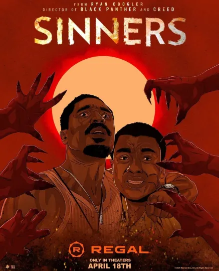 Sinners Movie 2025 Art Poster - Wall Art - Gift