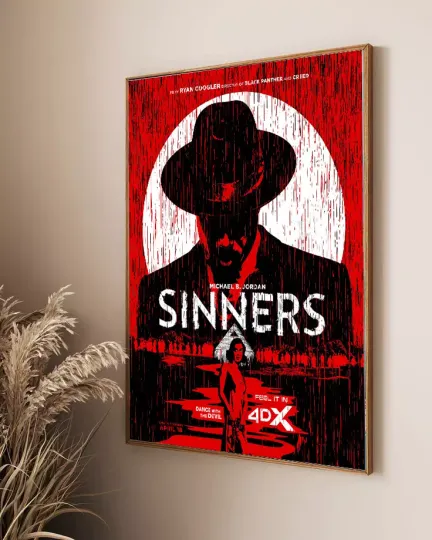 Sinners Movie 2025 Poster