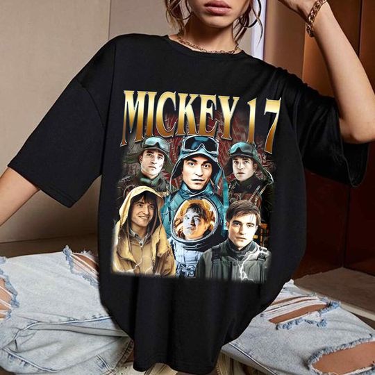 Mickey 17 Movie Shirt, Gisaengchung Parasite Sweatshirt,  Robert Pattinson 2025 Film Shirt, Movie Lover Shirt
