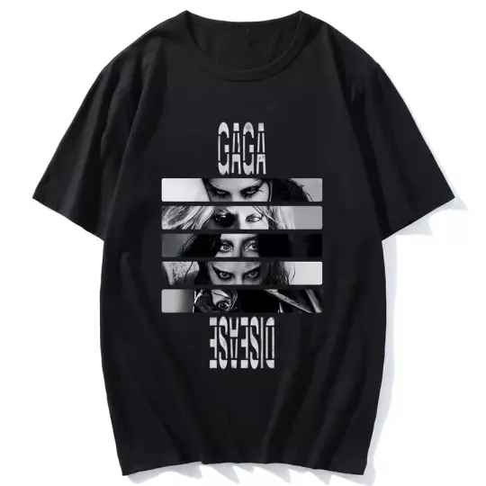 Ld ga Disease black T-shirt short sleeve