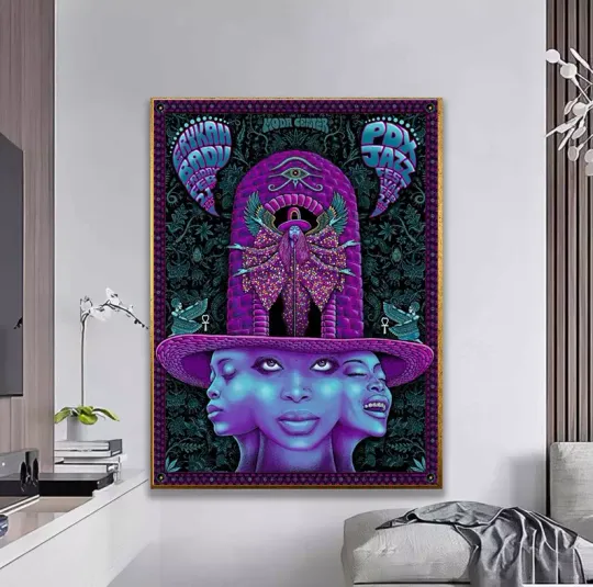 Poster Erykah Badu Tour Portland, OR 2025